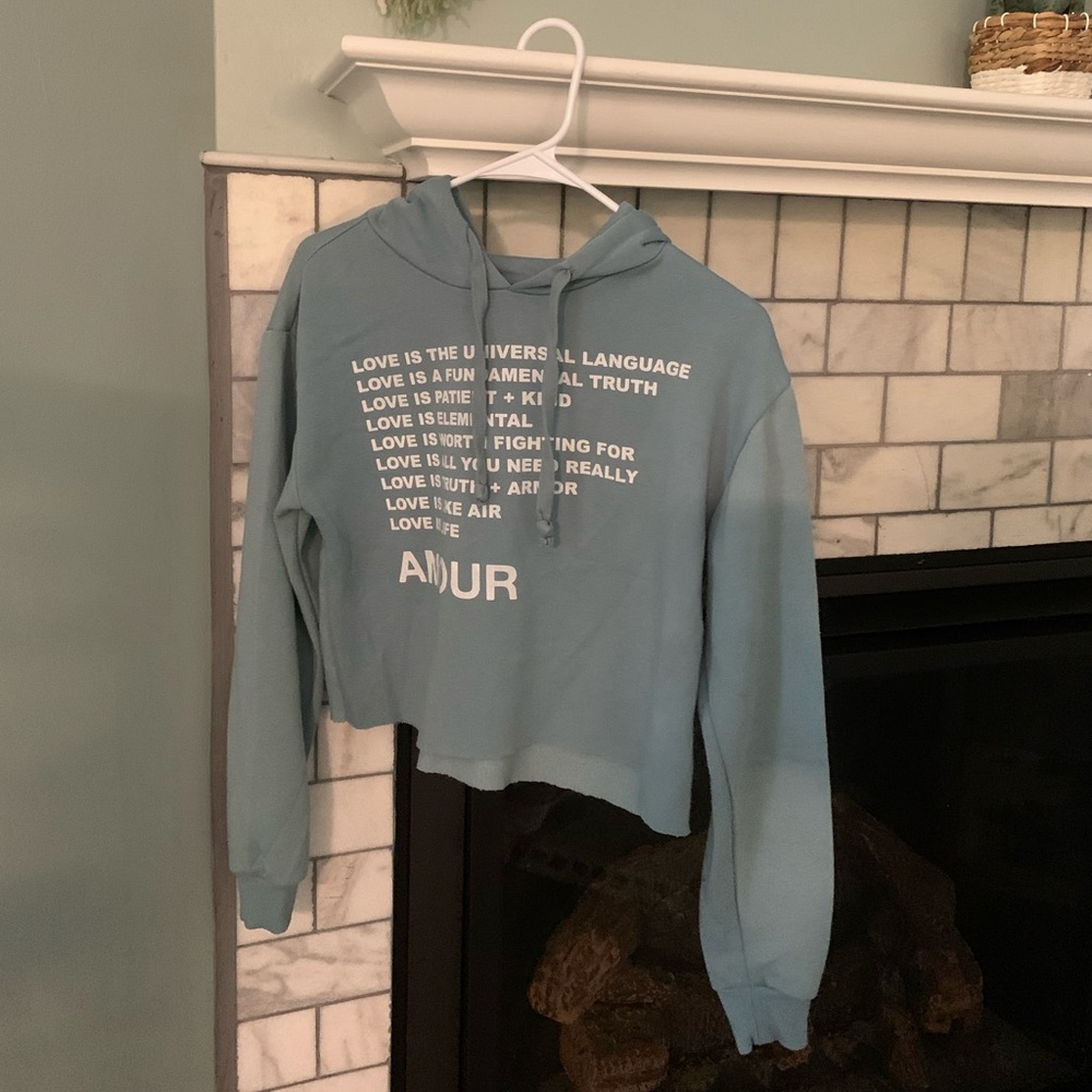 Cropped sweater
